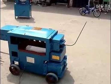 Avtomatik armatur əyən və kəsən maşın - İstifadə sahəsi: tikinti