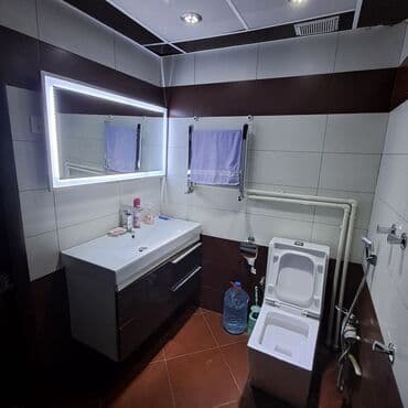 продаю 1 комнатную квартиру: Масазыр, 2 комнаты, Новостройка, 70 м² — 12