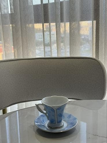 Ev və bağ: Çay dəsti, rəng - Mavi, Farfor, 6 nəfərlik — 2