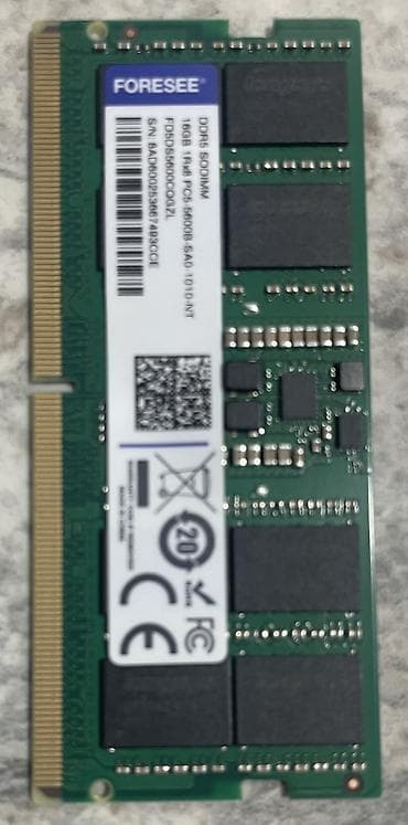 nvidia geforce gt 630 4gb: Tamamilə yeni DDR5 32GB (2x16GB) operativ yaddaş satılır. Bu yaddaş — 2