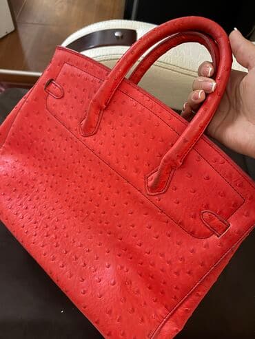 pandora qolbaqlar qizil: Əl çantası, Hermes, İşlənmiş — 5