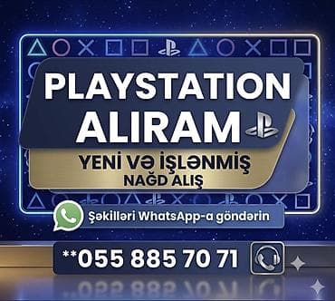 xbox konsolu: Playstation 3 /4 5 konsollorun yuksek qiymete aliram ve unvandan — 1