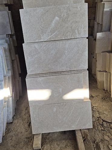 Darvazalar və aksesuarlar: Təbii qaya daşı plitələri – açıq meydançalar, həyət, teras, pilləkən — 7