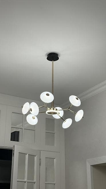 Çılçıraq, 8 lampa, Metal — 3