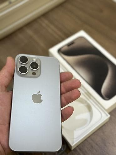 iphone dubay barter: IPhone 15 Pro, Space Gray, Face ID — 4