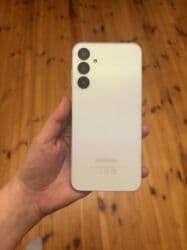 Техника для кухни: Samsung Galaxy A25, 256 ГБ, цвет - Белый, Гарантия, Кредит, Битый — 1