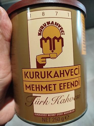 Kurukahveci Mehmet Efendi Türk Qəhvəsi – 250 q metal qab - Marka