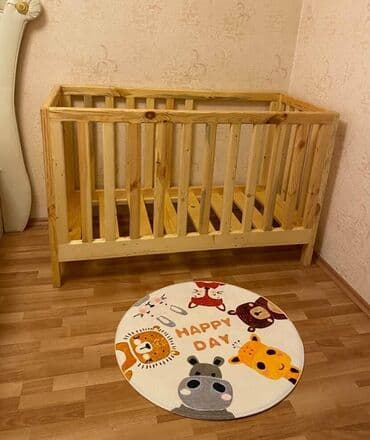 Salon, tibbi mebel: Oğlan və qız üçün, Dördbucaq, Beşik, Matrassız, Yellənmə mexanizmsiz — 3