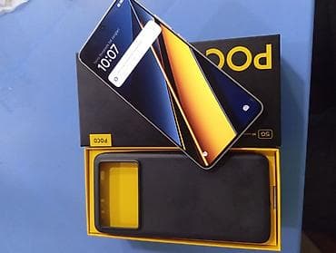 poko telefon: Poco X6 Pro 5G, 512 GB, rəng - Gümüşü, Barmaq izi — 6