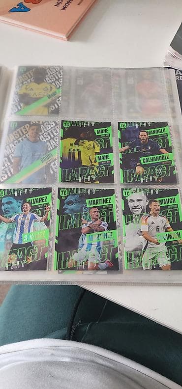 vintir: Məhsul: Futbol kolleksiya kartları albomu Təsvir: - Panini Top Class — 8
