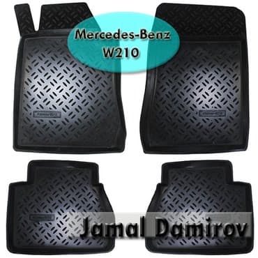 Mercedes Benz W210 üçün poliuretan ayaqaltılar. Полиуретановые