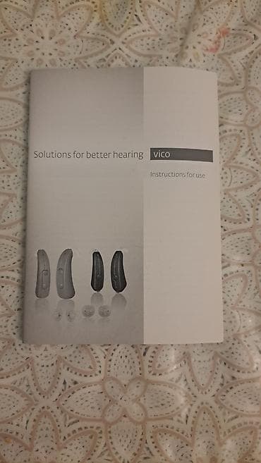 Слуховые аппараты: Məhsul: KIND eşitmə aparatları – “Vico” seriyası Təsvir: - “Solutions — 3