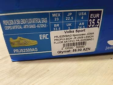 botinki: Joma Propulsion JR 2509 AG uşaq futbol butsası - Model: PRJS2509AG - — 3