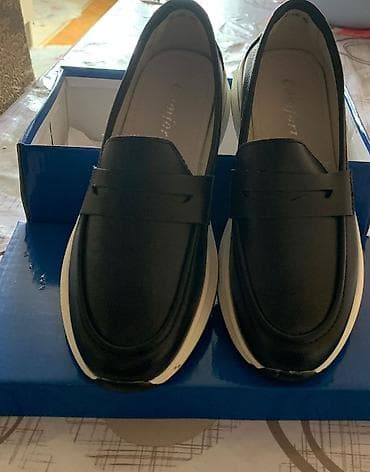 ayqqabi: Qara lofer ayaqqabılar - Model: Lofer (mokasin üslubu), gündəlik və — 1