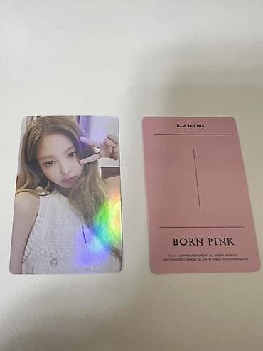 Монеты: Orginal ikili fotokart BLACKPINK – Born Pink fotokartları (Jennie — 2