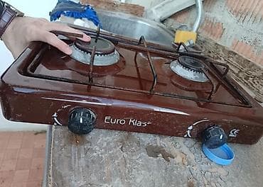 ceyran qaz peci: Qaz sobası Stolüstü, 2 gözlü — 3