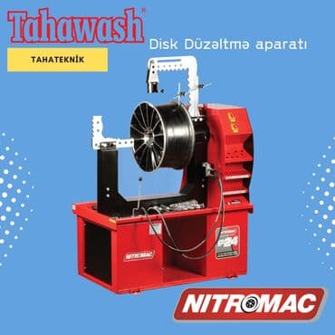 təkər təmiri avadanlıqları: Disk düzelden Tahawash Nitromac Avto servis avadanlıqları Avto — 1