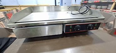Paslanmayan poladdan elektrikli dəmir tavalı ızgara (flat top griddle) — 3