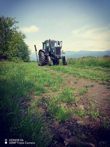 купить профессиональную кофемашину в баку: Traktor və otbiçən komplekti - Model: MTZ tipli təkərlı traktor — 3