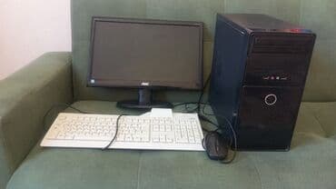 ucuz kompüter: Masaüstü kompüter dəsti Komplekt: - AOC markalı LCD monitor (təxminən — 1