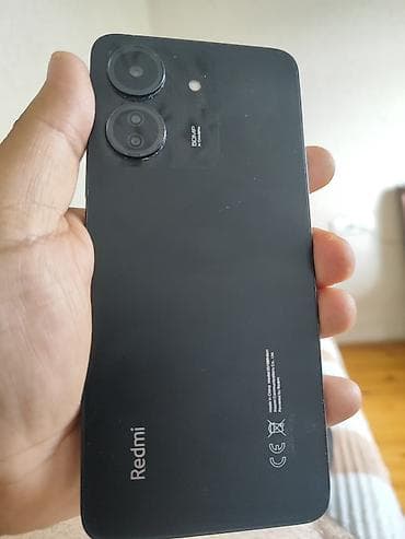 telfon nomrəsi: Redmi 13C, 128 GB, rəng - Qara, Barmaq izi — 2