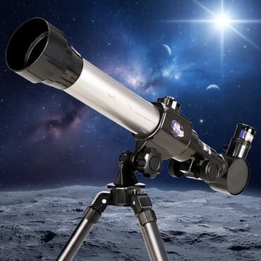 oyuncaq robot: Ushaqlar uchun eylenceli ve oyredici teleskop. Hediyye uchun ela — 1