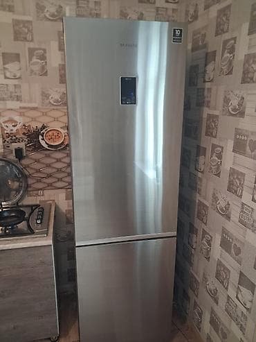 mini xaladelnik: 2 qapılı Samsung Soyuducu Satılır, rəng - Gümüşü — 1