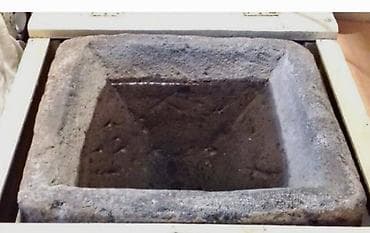 Оборудование для магазинов: Təbii daşdan yonulmuş kvadrat formalı ocaq/ocaq daşı (təndir qutusu — 1