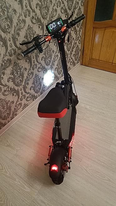 samkat: Elektrikli skuter – Toba - Güclü ön ikiqat LED fənərlər və arxa STOP — 3