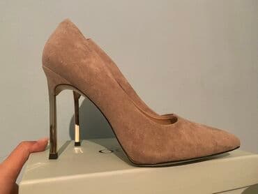 туфли новая не одевала не разу: Qadın klassik tufli – stilettos - Rəng: açıq bej/nude - Material — 3