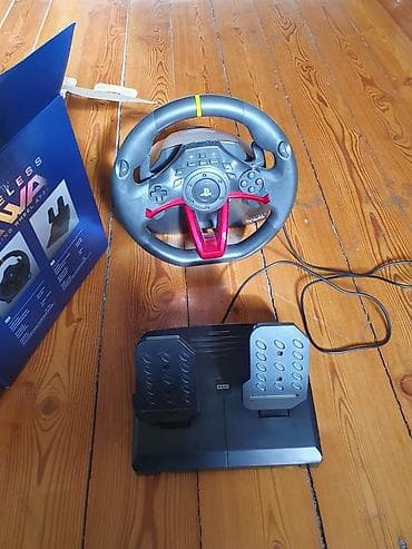 oyun notebooku: HORI Wireless RWA – Racing Wheel Apex sükan dəsti Xüsusiyyətlər: - — 7