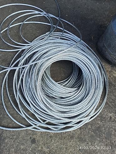 цепочка трос: Буксирный трос, Сталь — 10