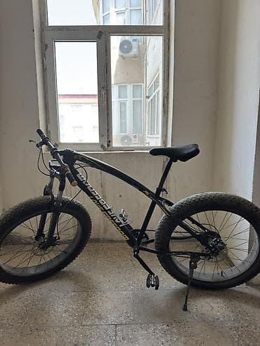 Fat Bike dağ velosipedi 26×4.0 Velosiped ideal vəziyyətdədir. Cəmi