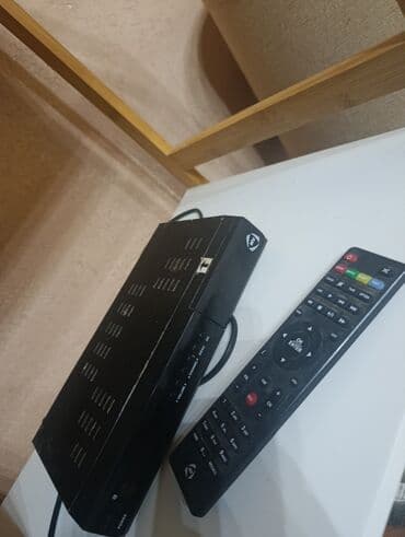 sntv sumqayit elaqe: Atv plyus atv+ Rəqəmsal TV set-top box + pult - Marka/loqo: ATV — 1