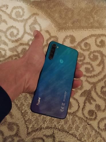 redmi ucuz telefon: Redmi 64 GB, rəng - Mavi, Barmaq izi — 8