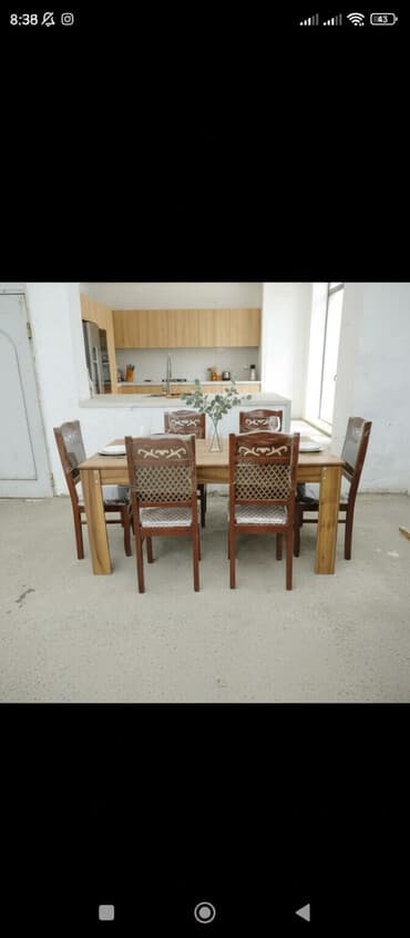 demir stol stullar: Endirim olundu topdan qiymətə pərakəndə satış. “Təzə 6 nəfərlik — 1