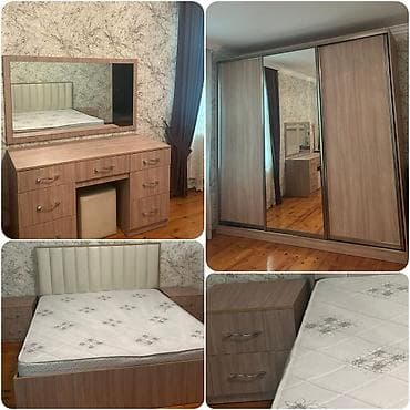 İkinəfərlik çarpayı, Dolab, Termo, 2 tumba, İşlənmiş