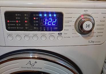 Аристоны: Стиральная машина Samsung, 5 кг, Б/у, Автомат, Без сушки — 2