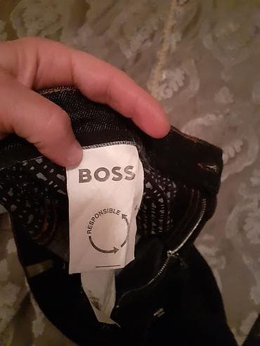 Другая мужская одежда: Мужские джинсы, Hugo Boss, L — 9