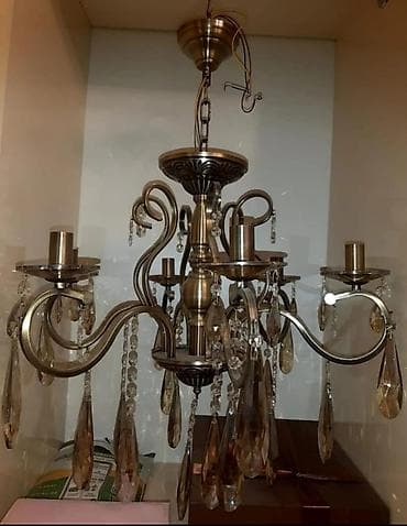 Çılçıraq, 5 lampa, Metal