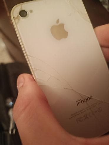işlənmiş 4s aplle: IPhone 4, Ağ — 3