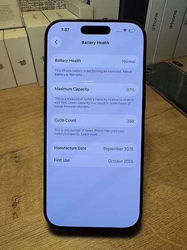 irshad iphone x: IPhone 17 Pro, 256 GB, Göy, Simsiz şarj, Sənədlərlə — 4