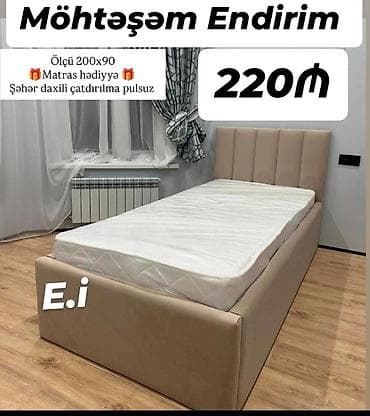 Yeni, Təknəfərlik çarpayı lalafo.az -da Yeni, Təknəfərlik çarpayı