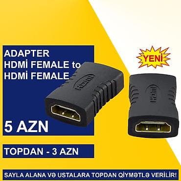 HDMİ Adapterlər SAYLA ALANA VƏ USTALARA TOPDAN QİYMƏTLƏ VERİLİR! ⭐HDMİ — 9