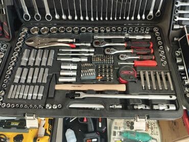 чемодан с инструментами для автомобиля: Новый Набор ключей предметов: 202 — 2