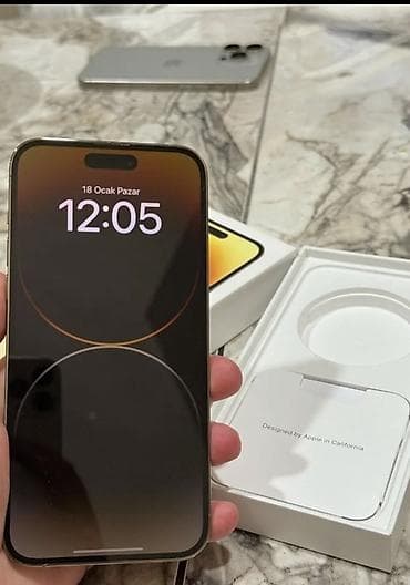 IPhone 14 Pro, 256 GB, Zəmanət, Kredit, Qırıq
