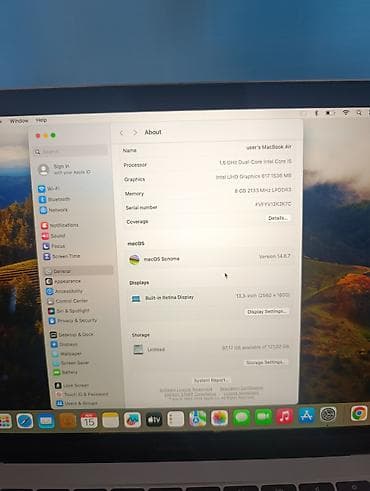 irşad 13: İşlənmiş Apple MacBook, 13.3 ", Intel Core i5, 128 GB, Pulsuz çatdırılma, Ödənişli çatdırılma, Rayonlara çatdırılma — 3