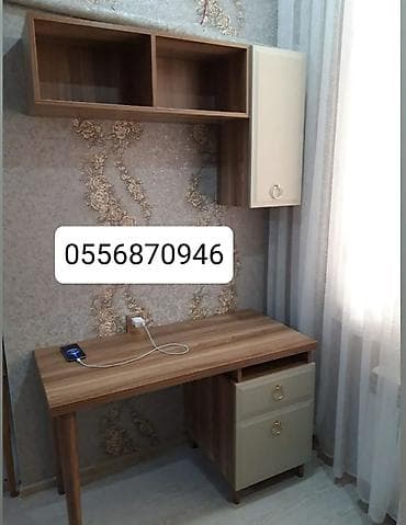 Для девочки и мальчика, Новый, Без выдвижных ящиков, Письменный стол, Без стульев — 3