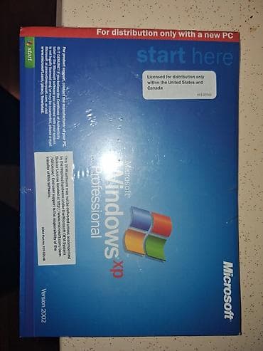 Retro Windows XP Professional – OEM, Version 2002 agzi acilmayib real — 2