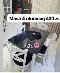 Stullar: Mətbəx üçün, Yeni, 4 stul — 1